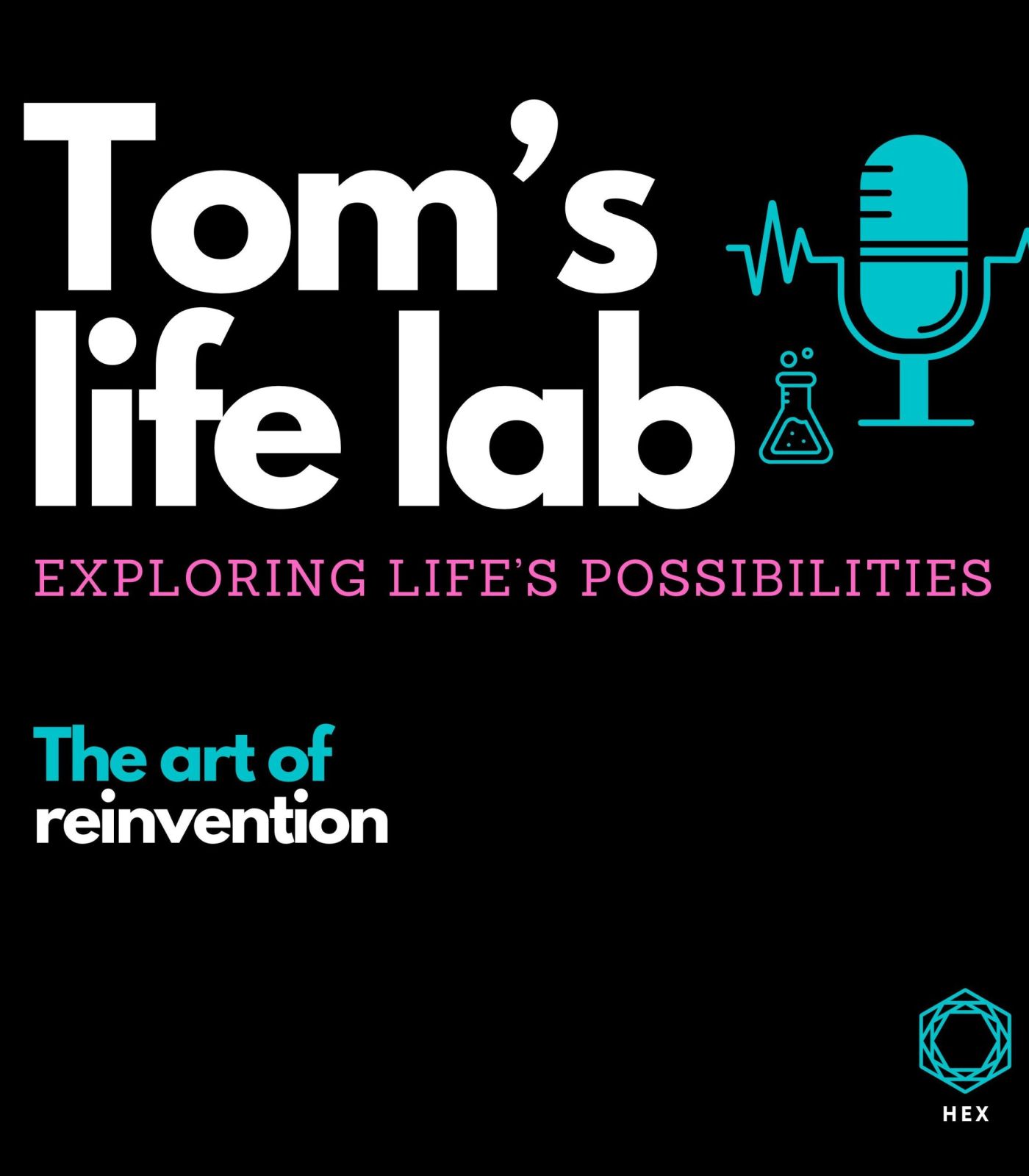 Tom's Life Lab podcast artwork