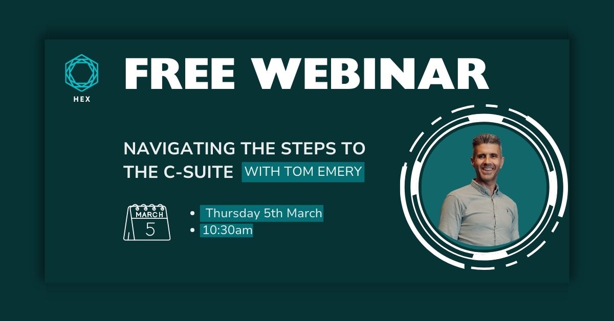 Navigating the steps to the c-suite with Tom Emery